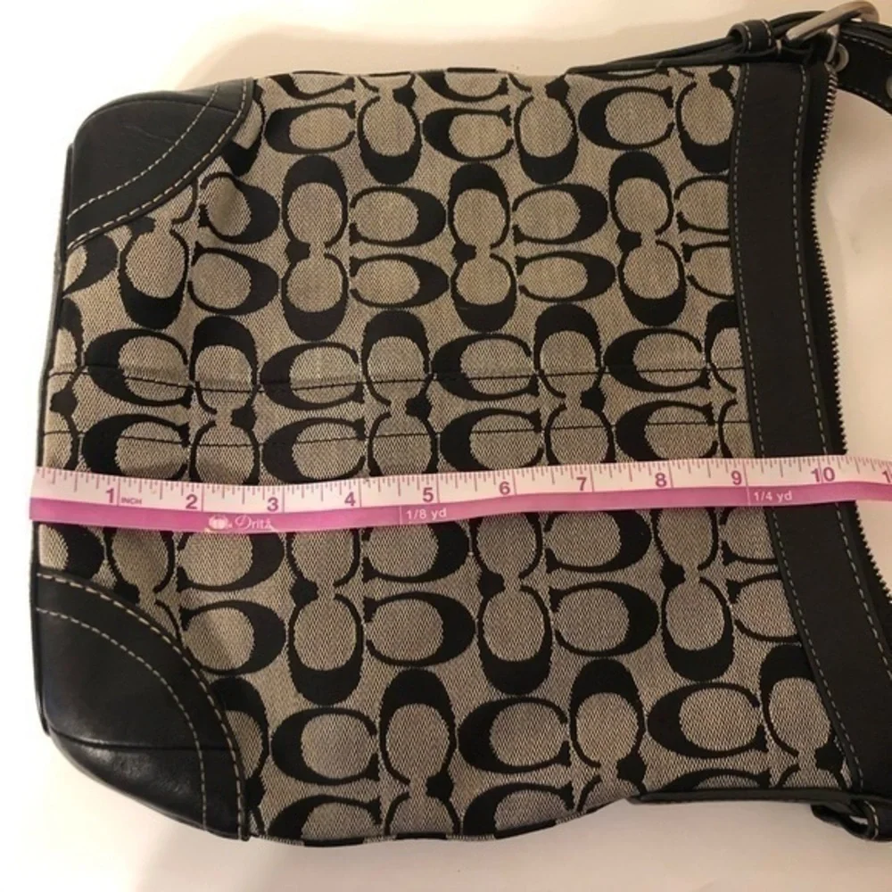 Coach sig bucket duffle convertible crossbody bag
